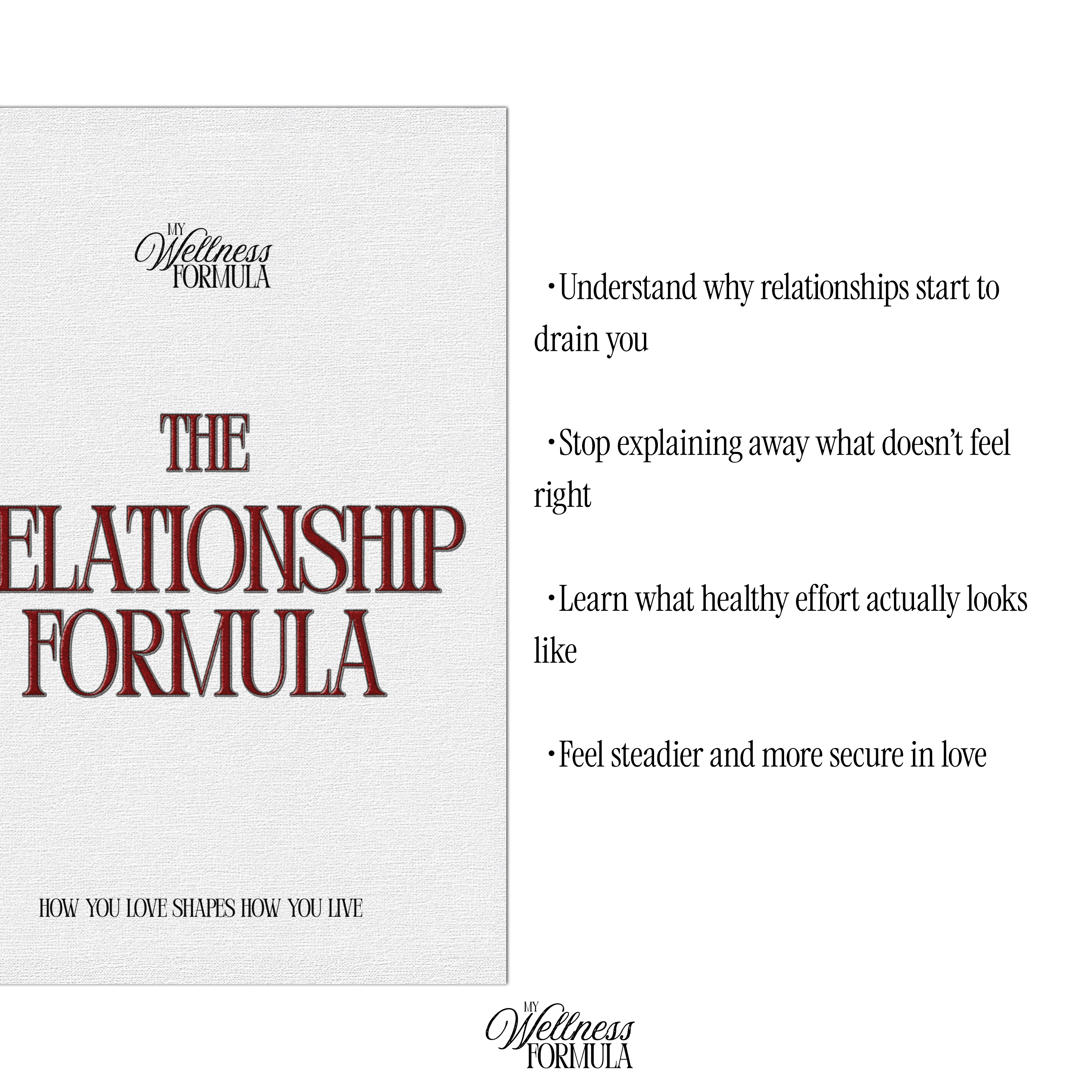 The Relationship Formula E-book